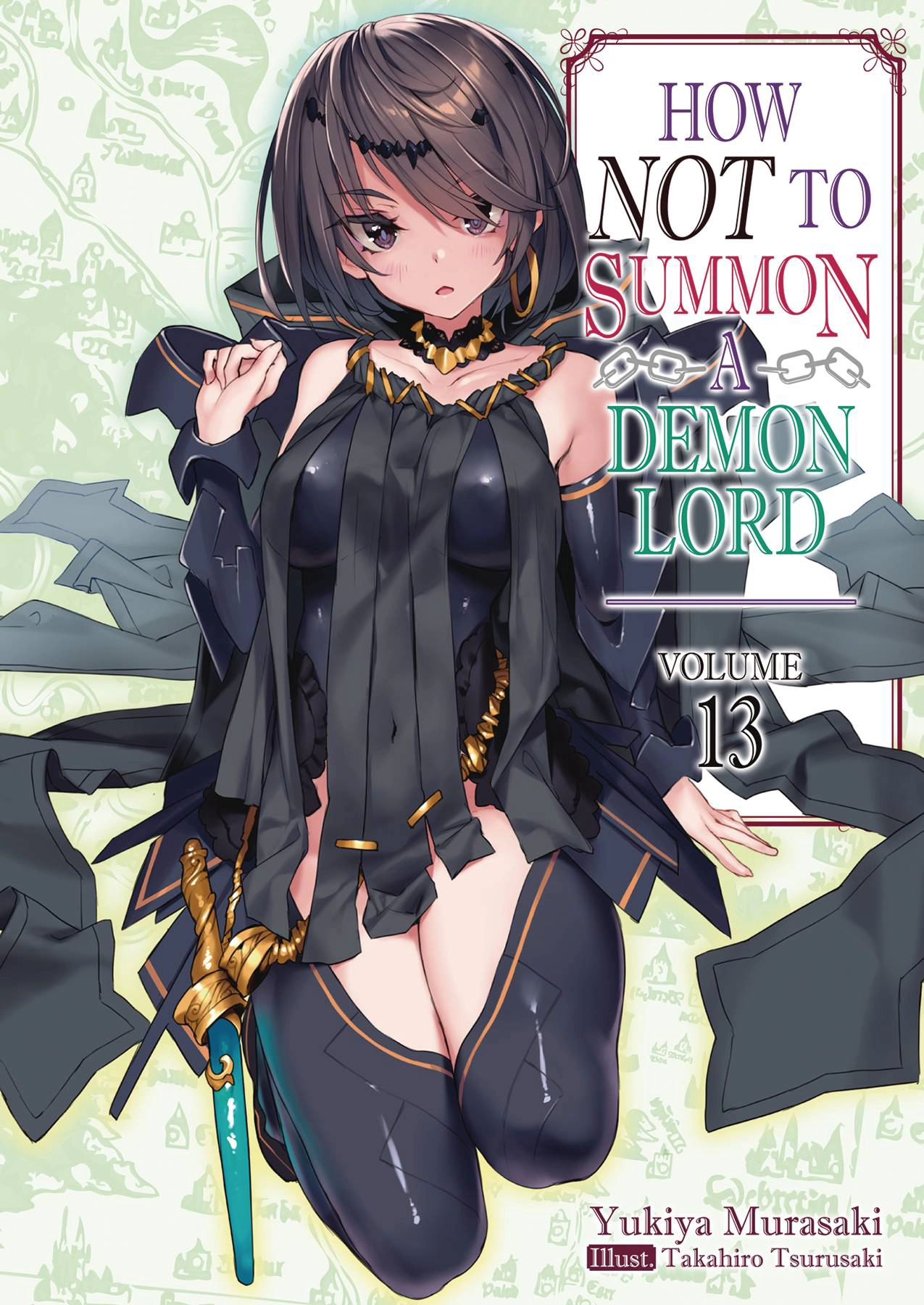 Volume 13 Cover Art for "How NOT to Summon a Demon Lord"