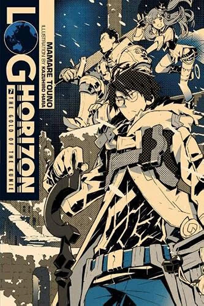 Log Horizon Light Novel Cover Art Characters