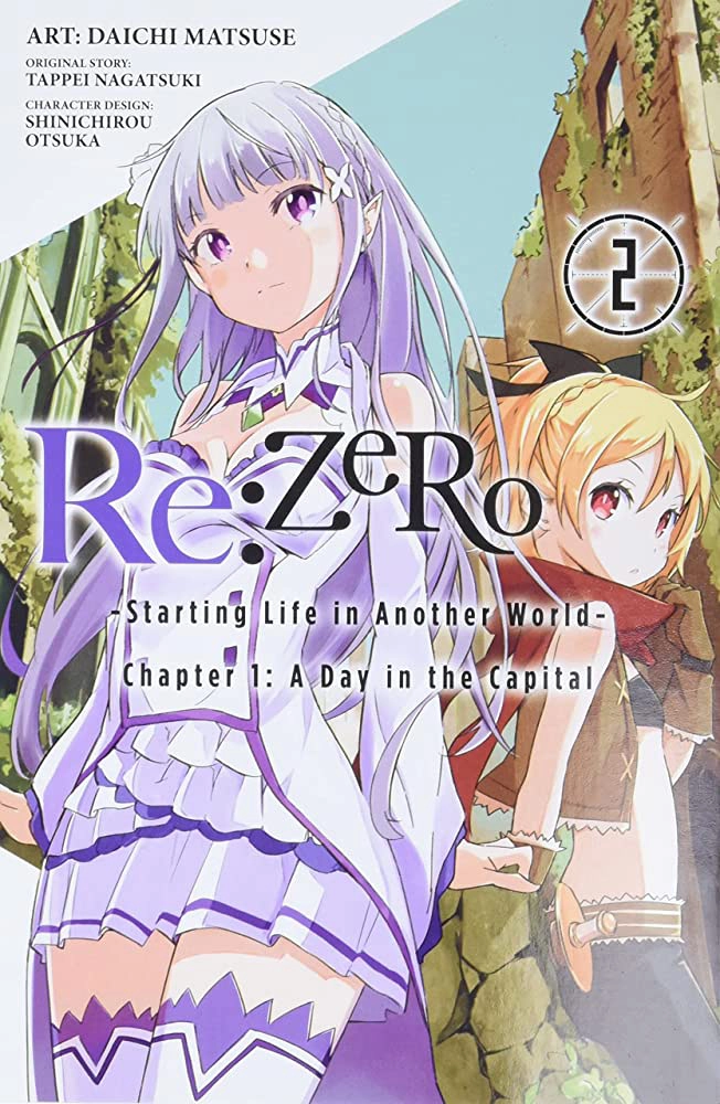 ReZero Manga Cover Art Vol 2