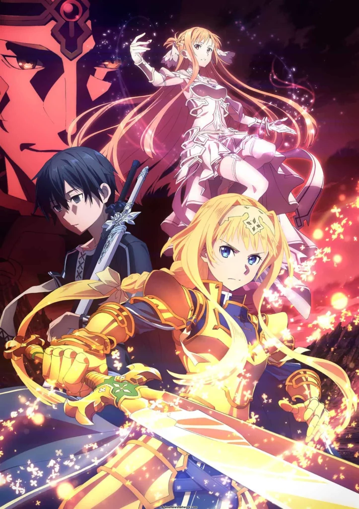 Sword Art Online (SAO) Anime Cover Art