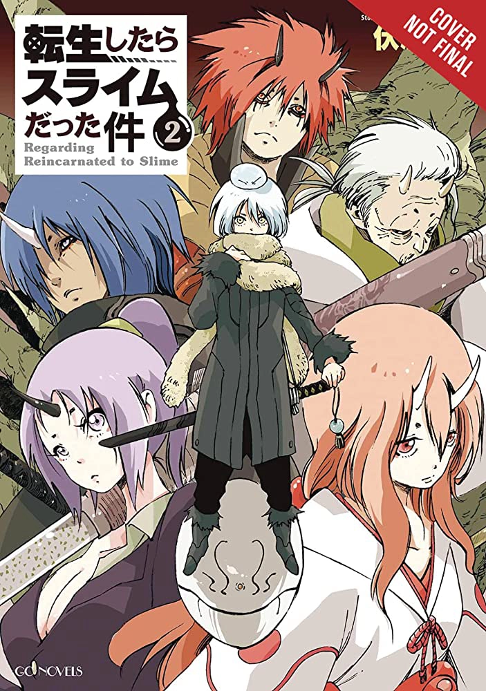 Tensei shitara Slime Datta Ken Light Novel Cover Art