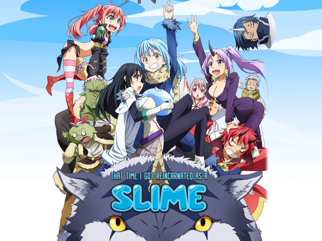 Tensei shitara Slime Datta Ken Anime Cover Art