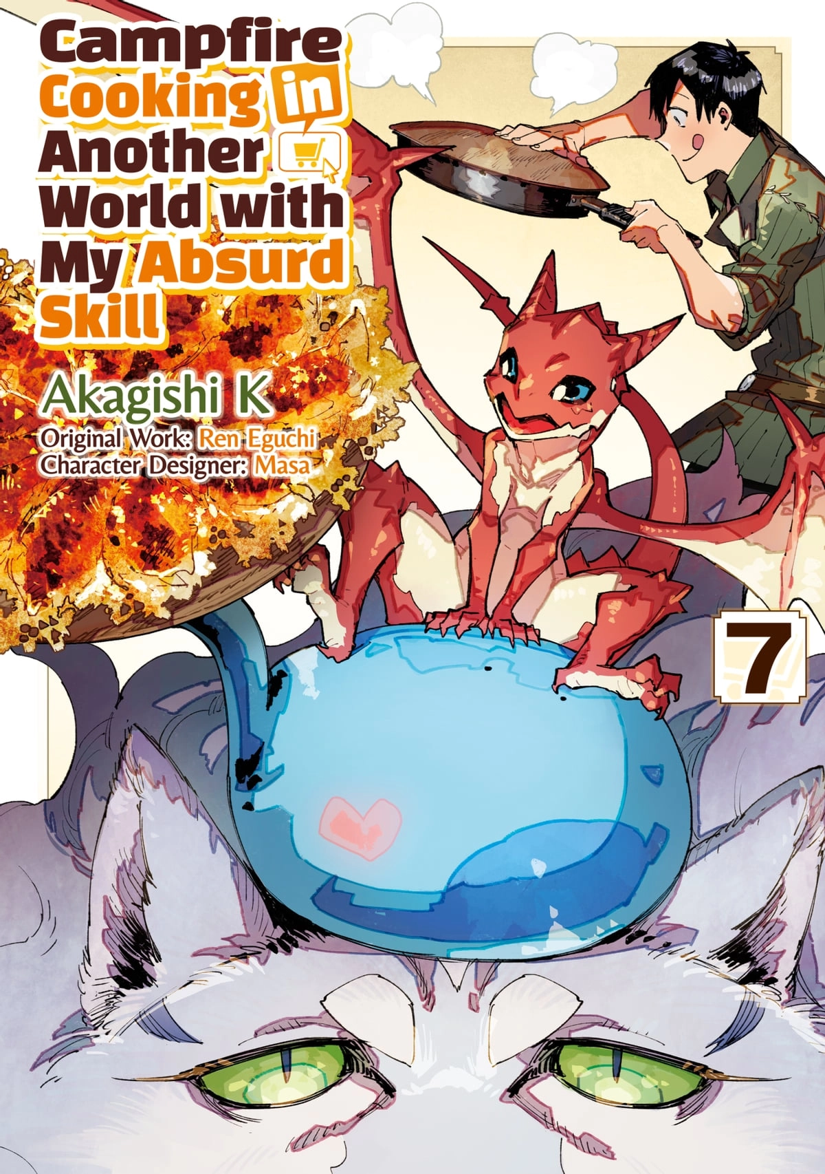 Campfire Cooking in another world Manga Cover Art Vol 7