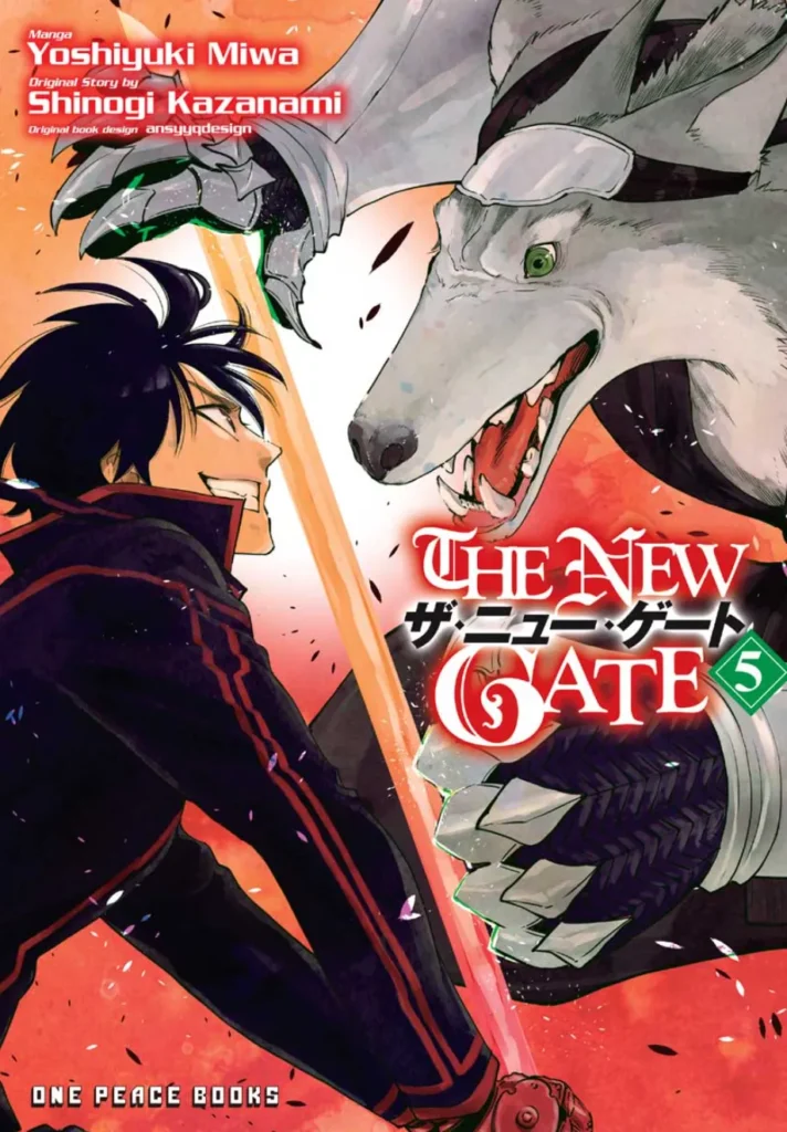 The New Gate Manga Cover Art Volume 5